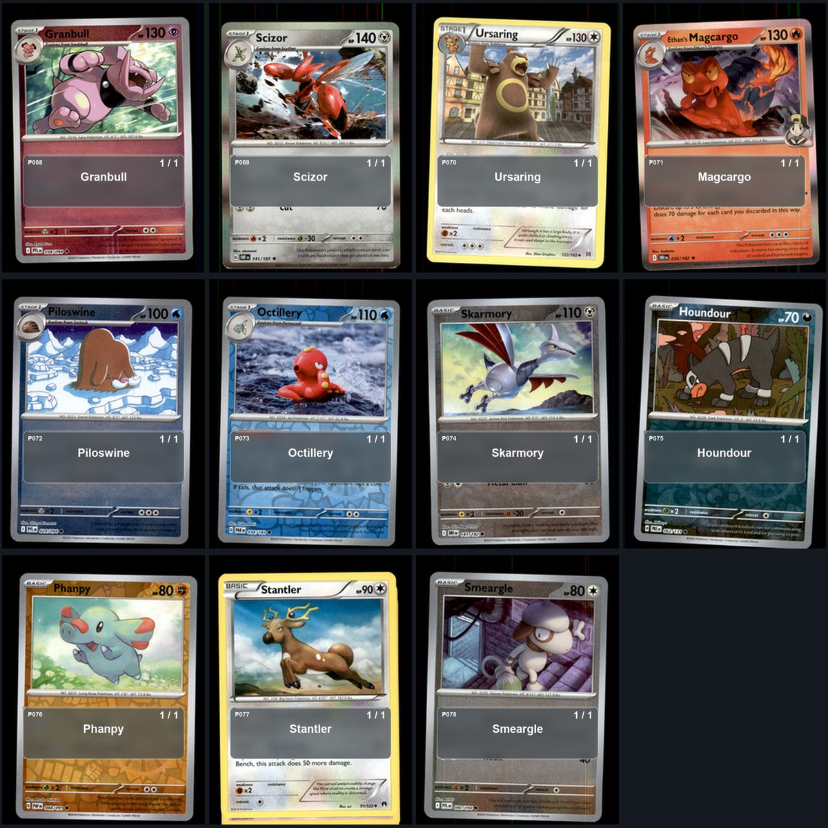 Pokemon TCG Generation 2 Johto Pokemon Pokedex Set 98 Cards Collection