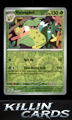 Reverse Holofoil Victreebel 071/165 Pokemon Uncommon SV: Scarlet & Violet 151 Ca