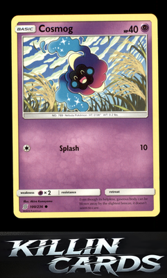 Cosmog 100/236 Pokemon Common SM - Unified Minds Card NM