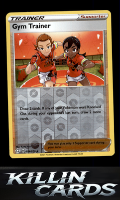 Reverse Holofoil Gym Trainer 059/072 Pokemon Uncommon Shining Fates Card NM