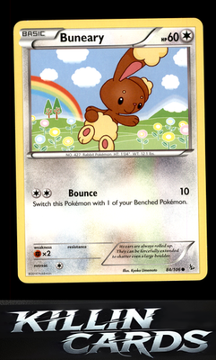 Buneary 84/106 Pokemon Common XY - Flashfire Card LP