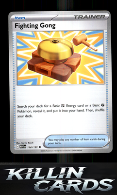 Fighting Gong - 116/132 116/132 Pokemon Uncommon ME01: Mega Evolution Card NM