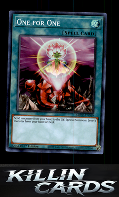 1st Edition One for One AMDE-EN040 YuGiOh Super Rare Amazing Defenders Card NM