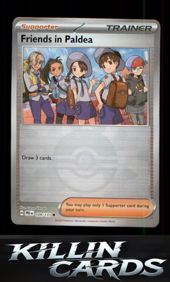 Friends in Paldea - 109/131 109/131 Pokemon Common SV: Prismatic Evolutions Card