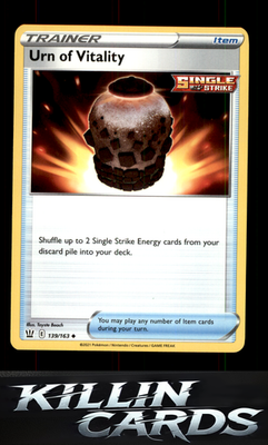 Urn of Vitality 139/163 Pokemon Uncommon SWSH05: Battle Styles Card NM