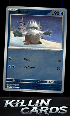 Reverse Holofoil Snover - 035/132 035/132 Pokemon Common ME01: Mega Evolution Ca