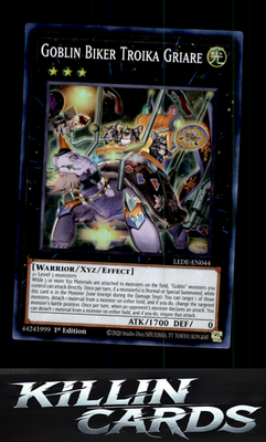 1st Edition Goblin Biker Troika Griare LEDE-EN044 YuGiOh Super Rare Legacy of De
