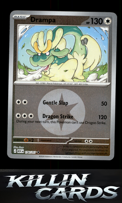 Reverse Holofoil Drampa (Energy Symbol Pattern) 176/217 Pokemon Uncommon ME: Asc