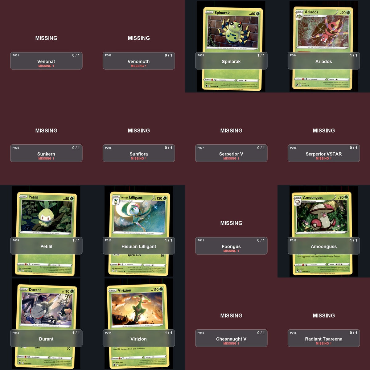 Pokemon TCG SWSH12: Silver Tempest Partial Master Set Lot 187 Cards Master Set