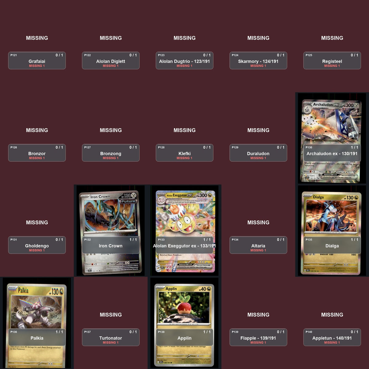 Pokemon TCG SV08: Surging Sparks Partial Master Set Lot 216 Cards Master Set