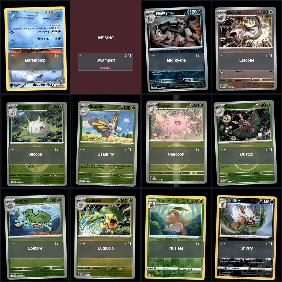 Pokemon TCG Generation 3 Hoenn Pokemon Pokedex Set 127 Cards Collection