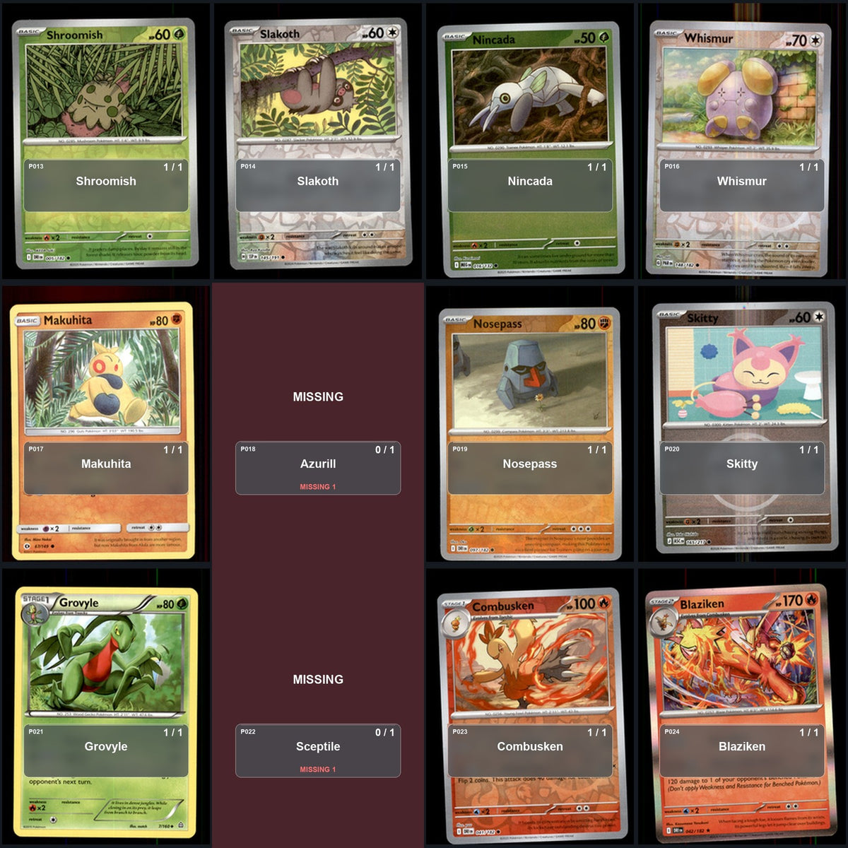 Pokemon TCG Generation 3 Hoenn Pokemon Pokedex Set 131 Cards Collection
