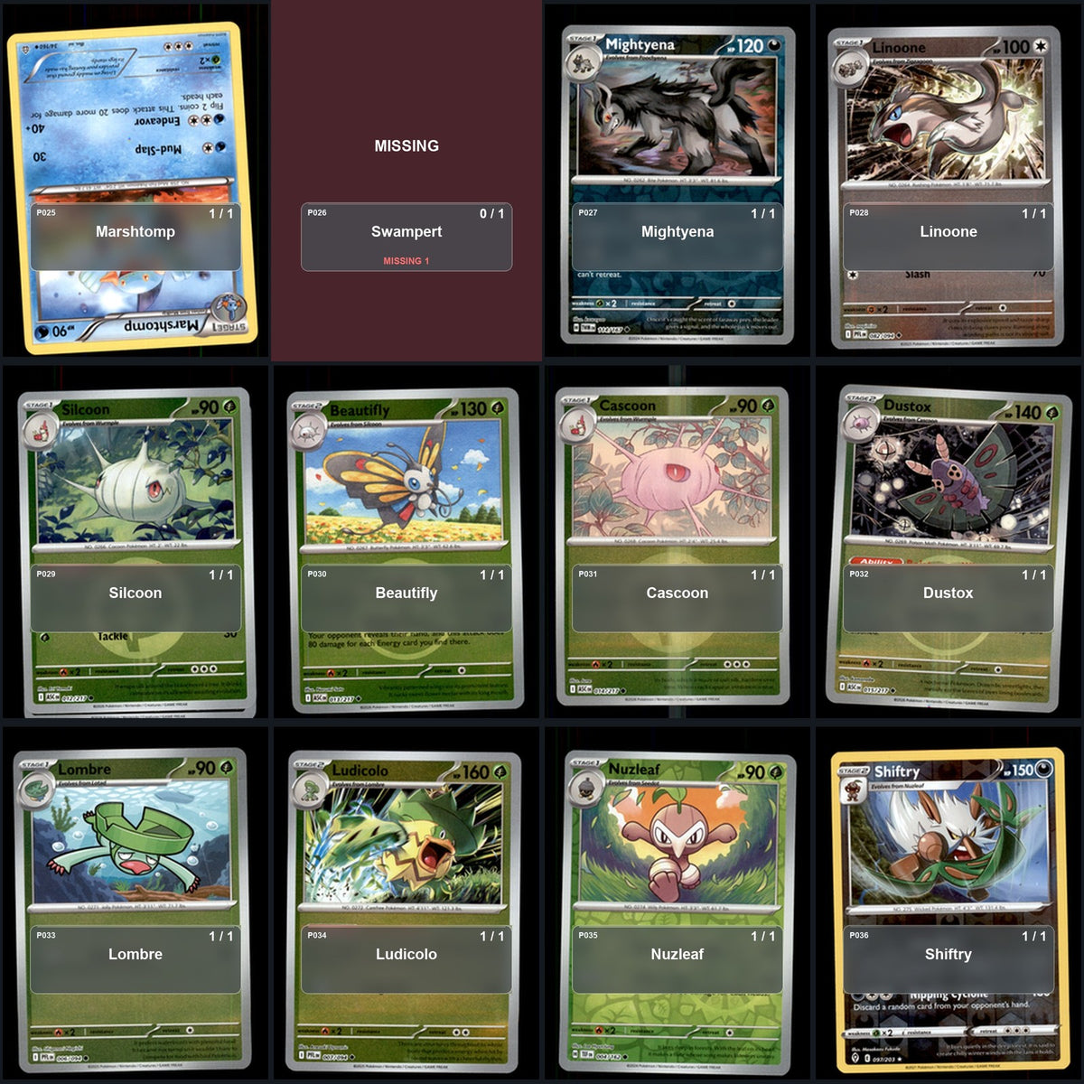 Pokemon TCG Generation 3 Hoenn Pokemon Pokedex Set 131 Cards Collection