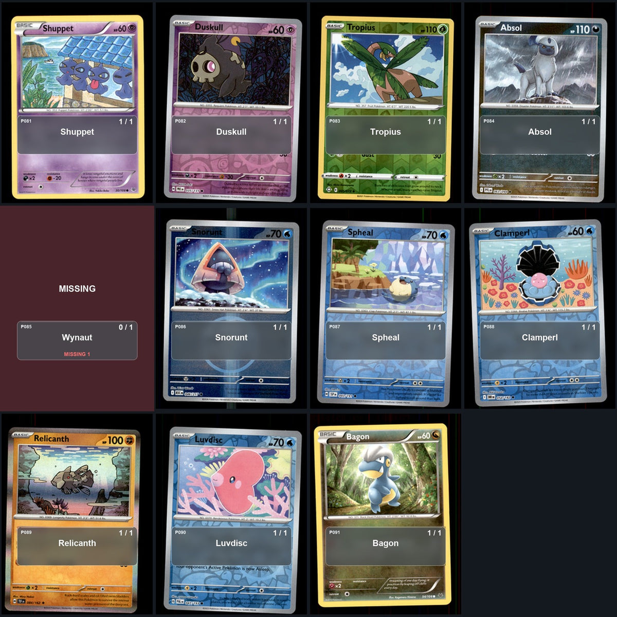 Pokemon TCG Generation 3 Hoenn Pokemon Pokedex Set 127 Cards Collection