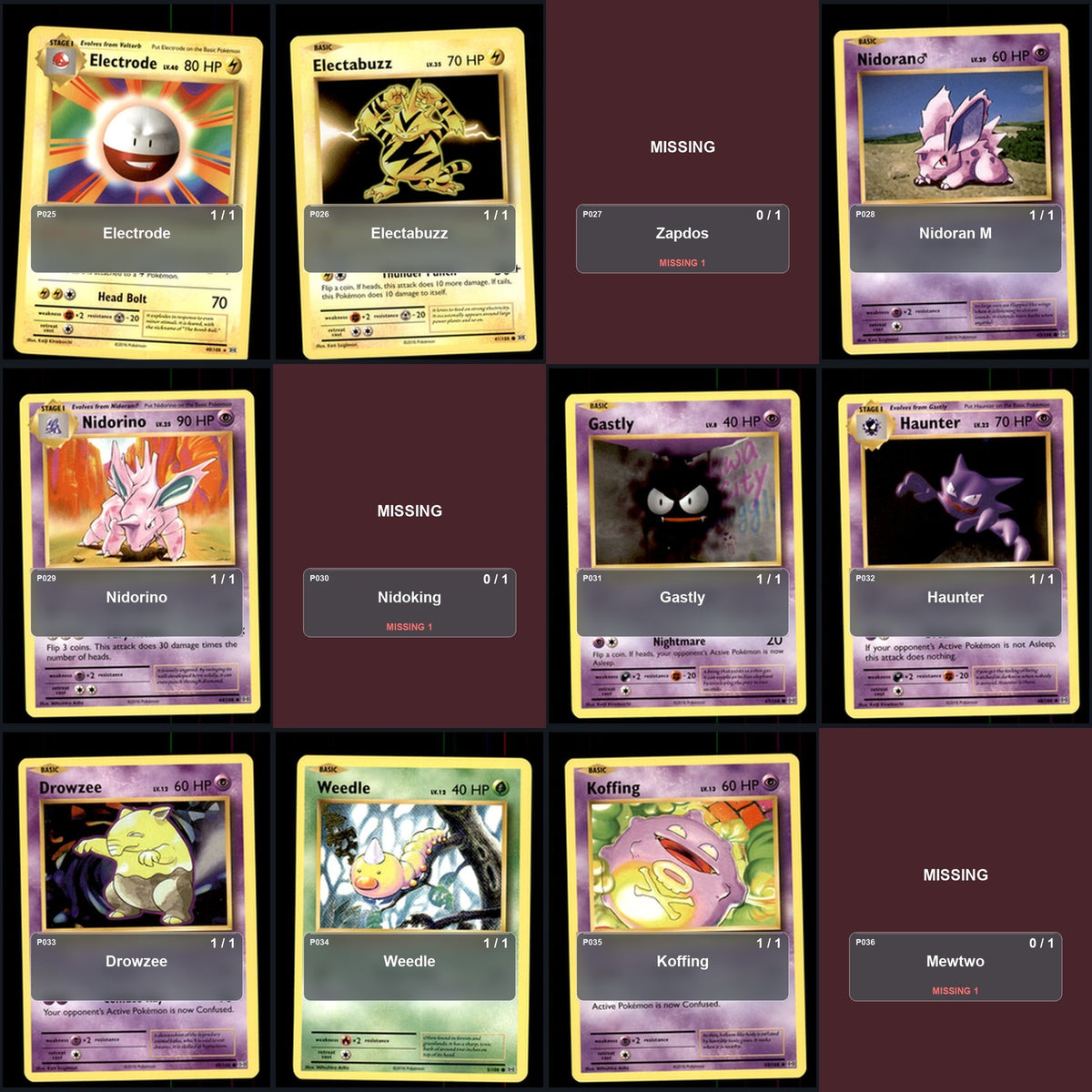 Pokemon TCG XY - Evolutions C/UC/R Standard Set 62 Cards
