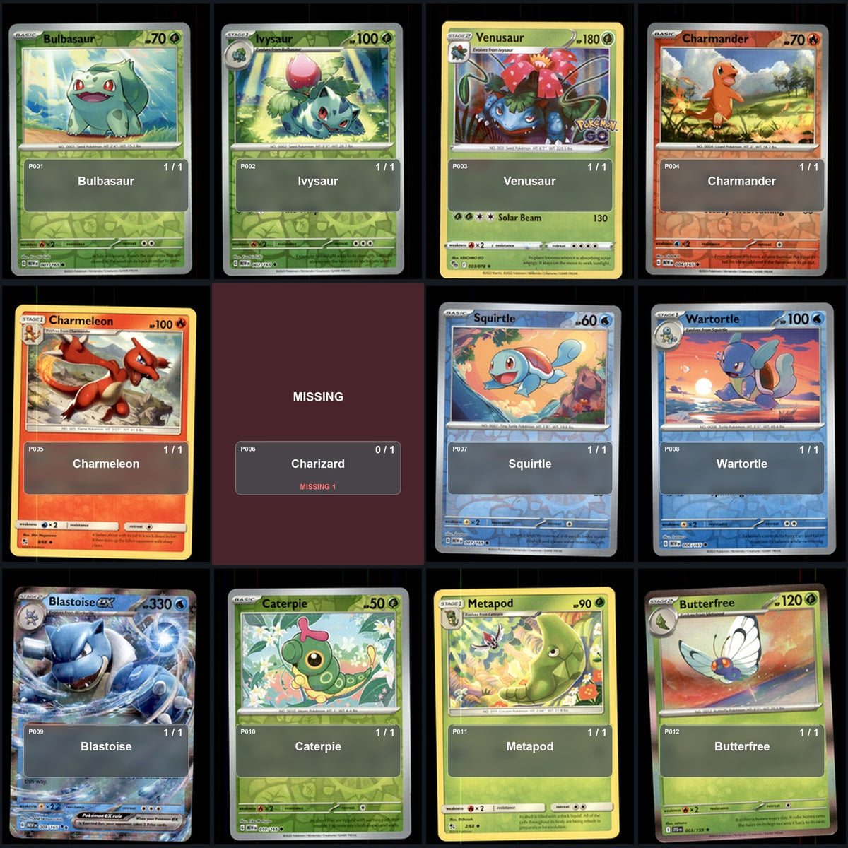 Pokemon TCG Generation 1 Kanto Pokemon Pokedex Set 148 Cards Collection